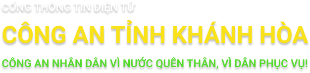 công an tỉnh Khánh Hòa